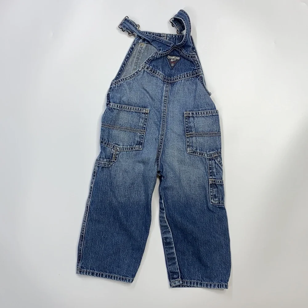OshKosh B'gosh Denim Overalls 24M